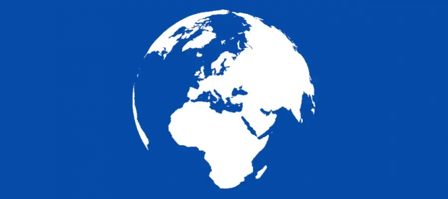 Globe of the world 