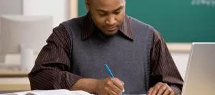 A picture of a student