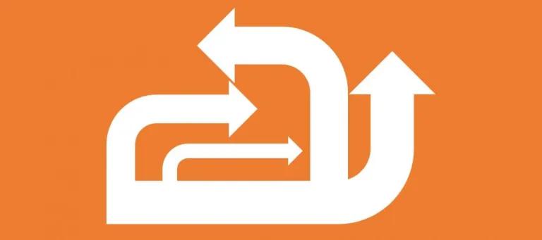Arrows in different directions