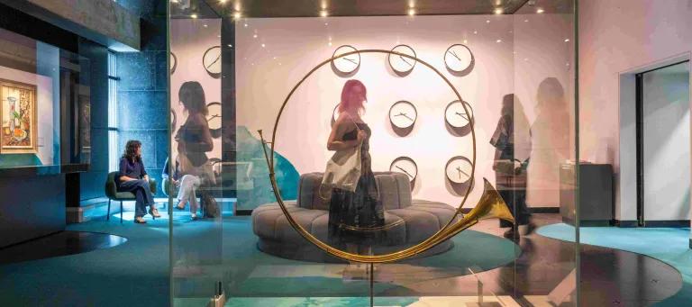 Breathing Room, a well-being focused experience in the Main Library Exhibition Gallery