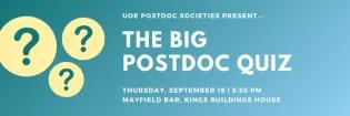 The Big Postdoc Quiz Image