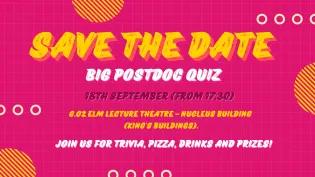 The Big Quiz Save the Date